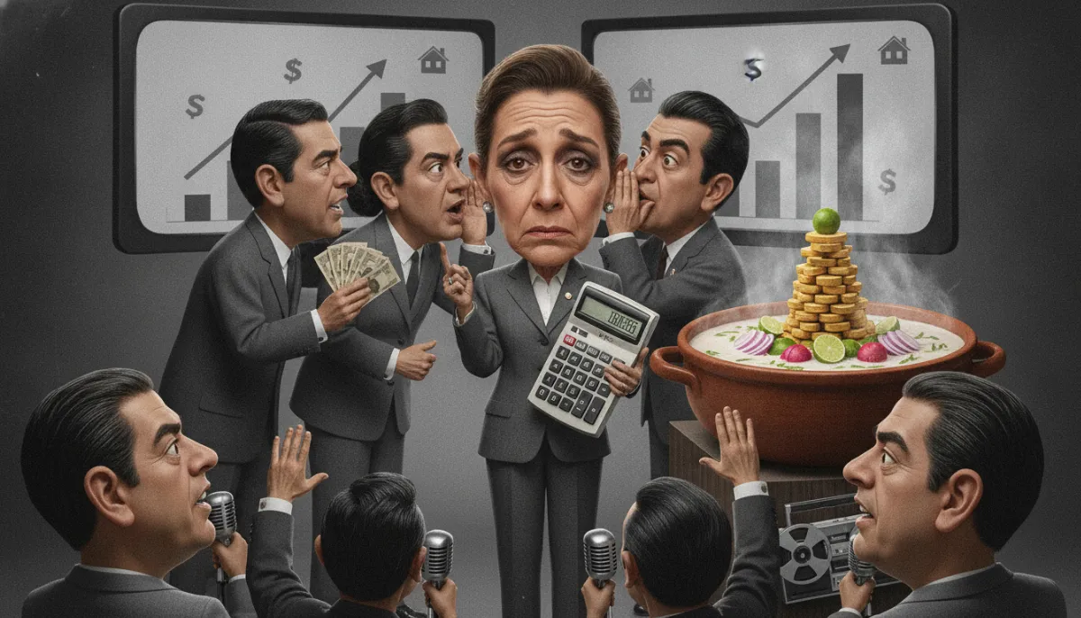 Caricatura: Padrino serás tú: billones al ojo de buen cubero y pozole patrio a 292