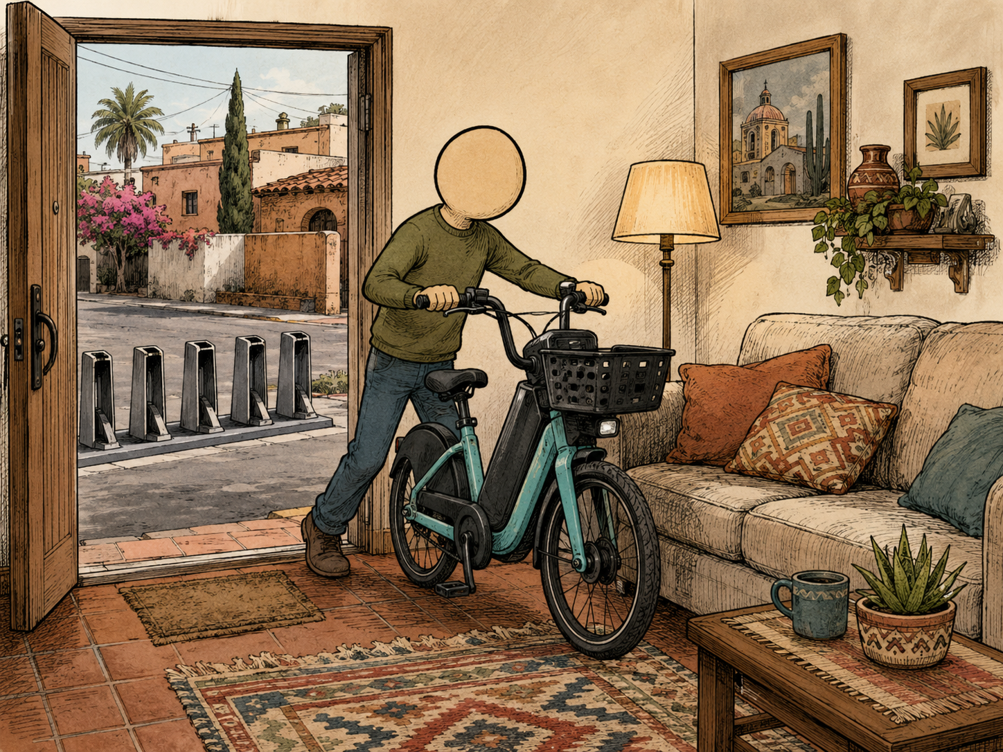MiBici inventa la bicicleta pública que te llevas a tu casa medio año (o sea, una bicicleta)