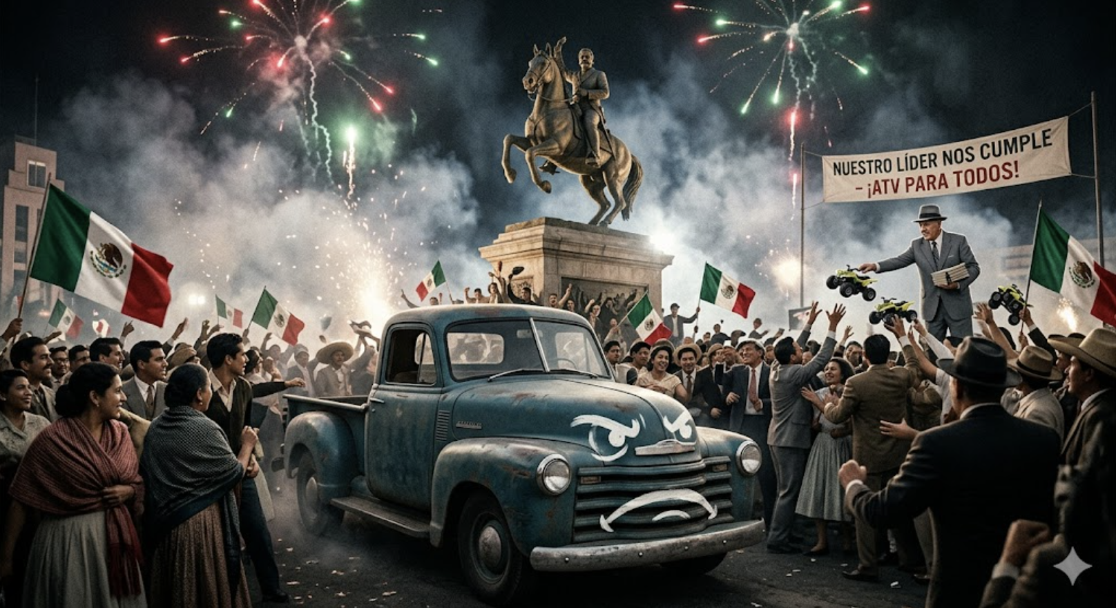 Ganó México, perdió la banqueta: crónica de una euforia con saldo