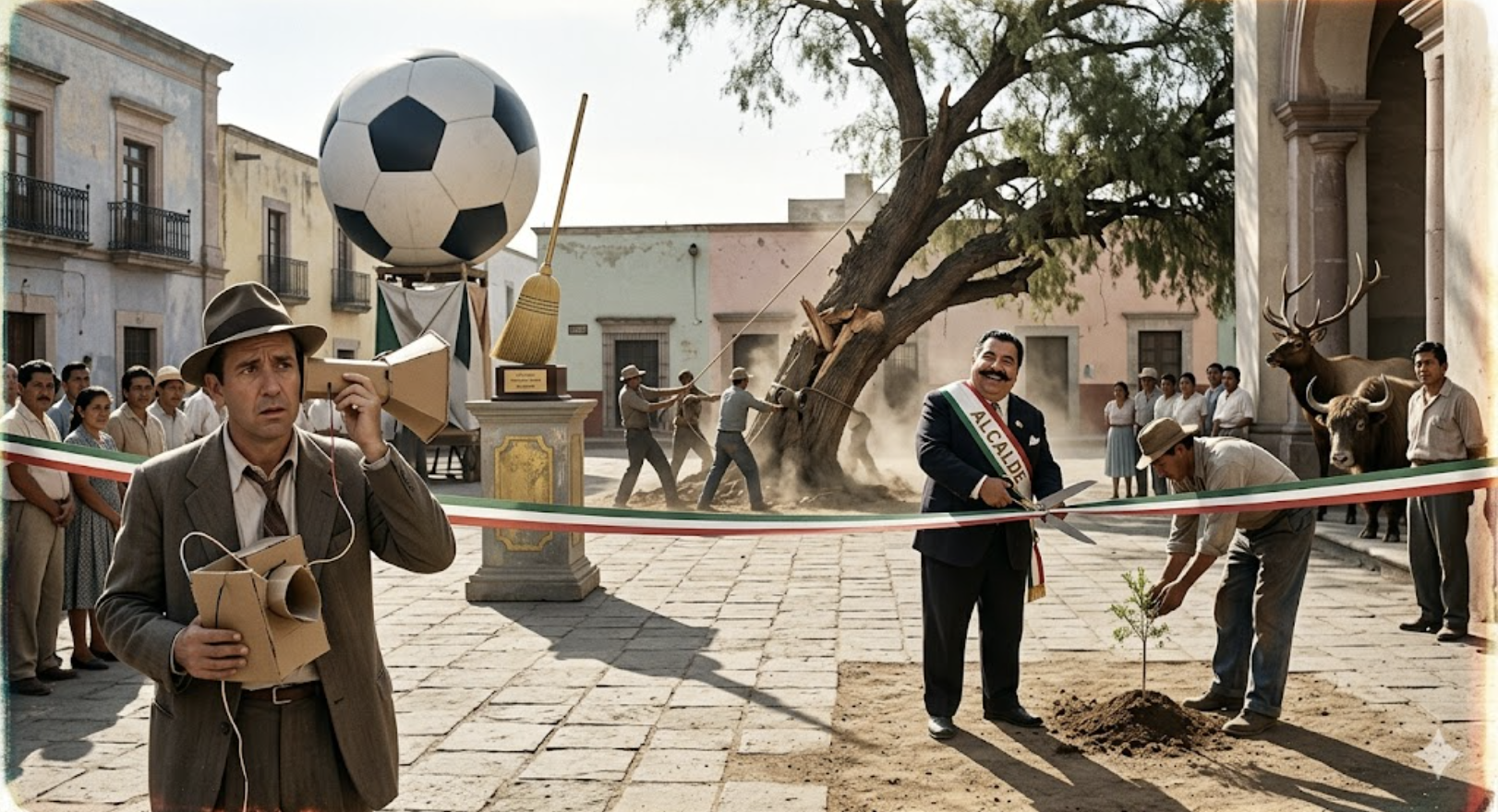 Capital del futbol, del oído selectivo y del gusano gourmet
