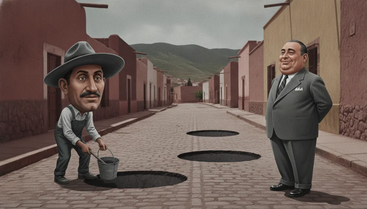 El municipio de los mil trescientos baches: la obra pública que Sísifo hubiera envidiado