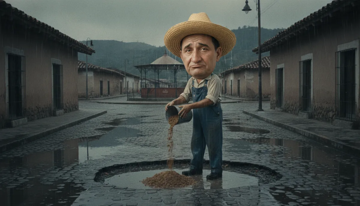 El bache eterno: la única obra pública que se renueva sola