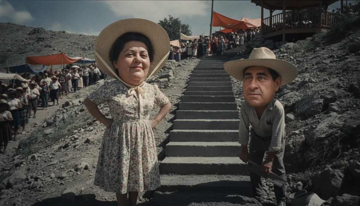 Cuatro siglos subiendo a La Bufa sin escaleras y justo hoy hicieron falta
