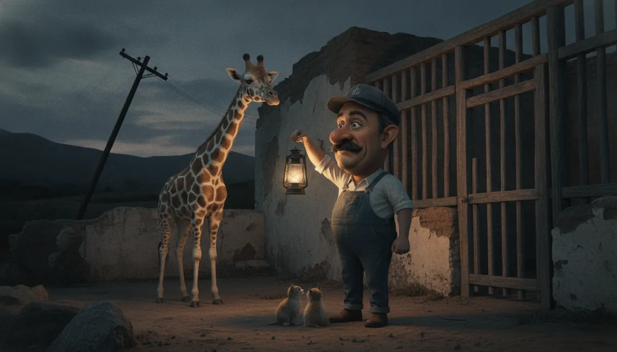 En el zoológico de León hasta la jirafa reza porque no se vaya la luz