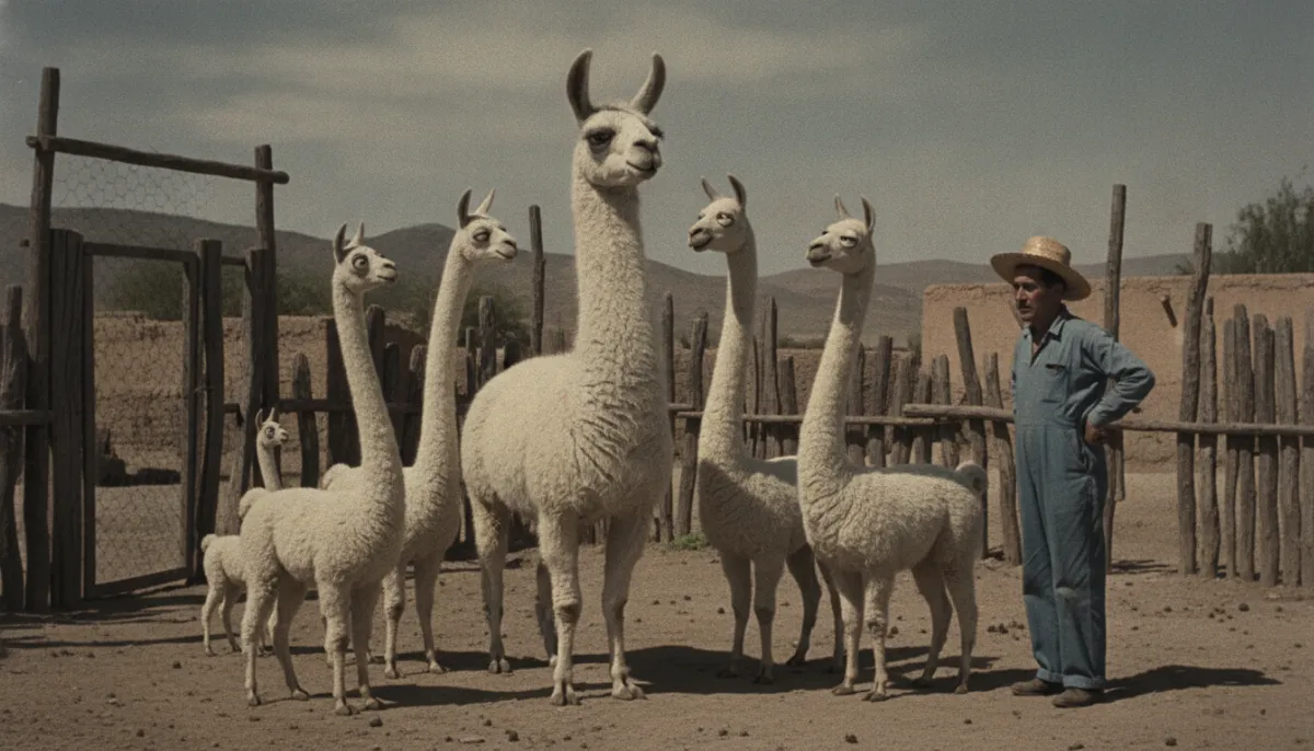 Una llama, cinco pretendientes y el drama demográfico del zoológico de Jiménez