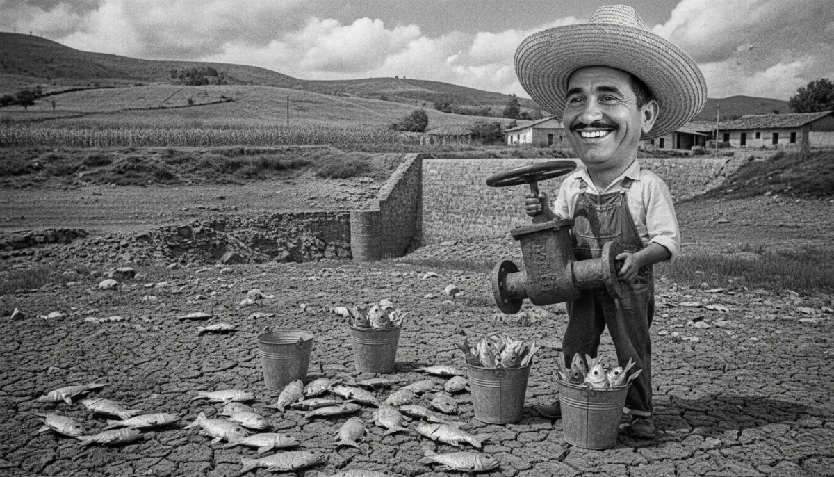 Operación salvar la presa: primer paso, quedarse sin peces