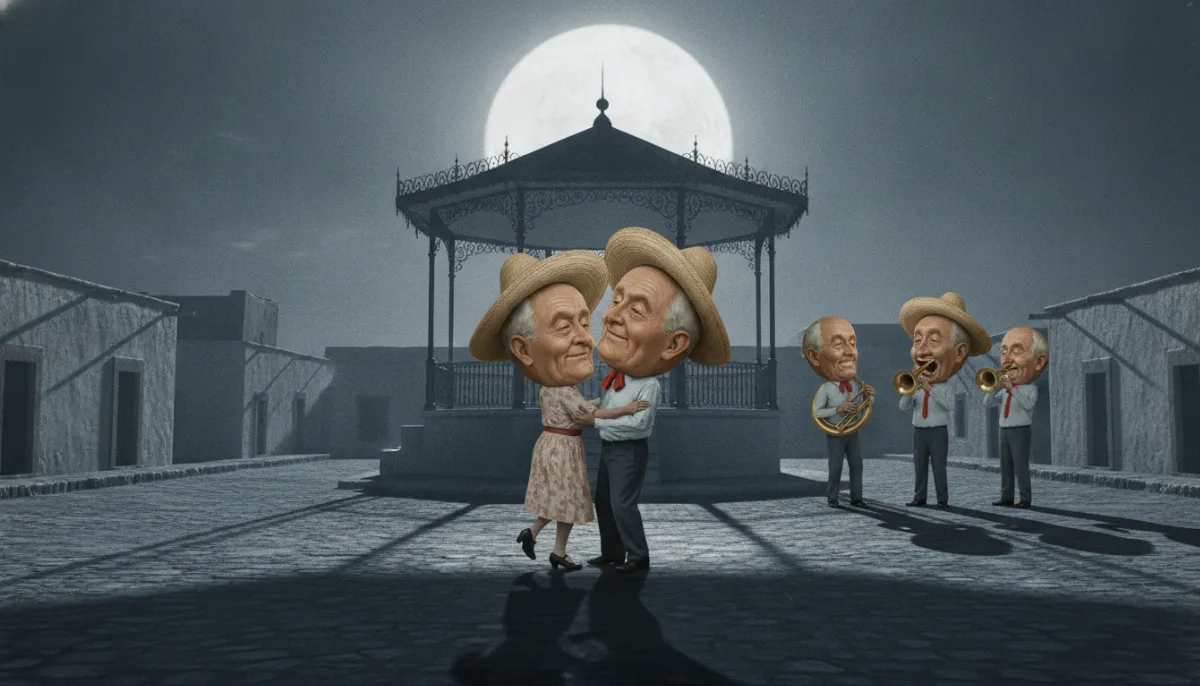 Guadalupe celebra a sus abuelos con Sonora Santanera y cuarenta grados de regalo