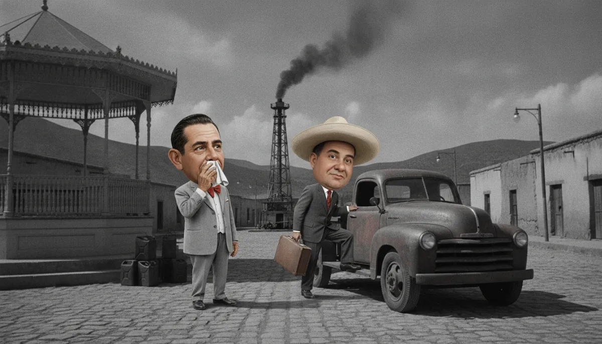 Aquí huele a gasolina robada y el gobernador se fue a Texas