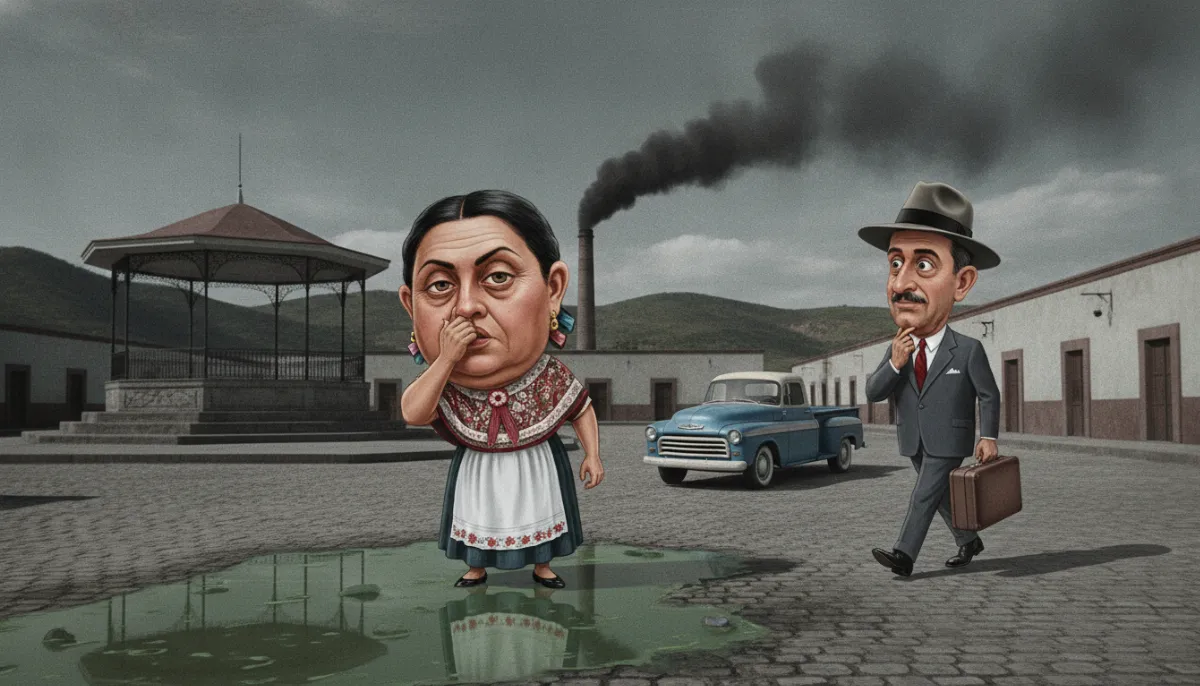 El gobernador se fue a Texas y dejó la ventana abierta