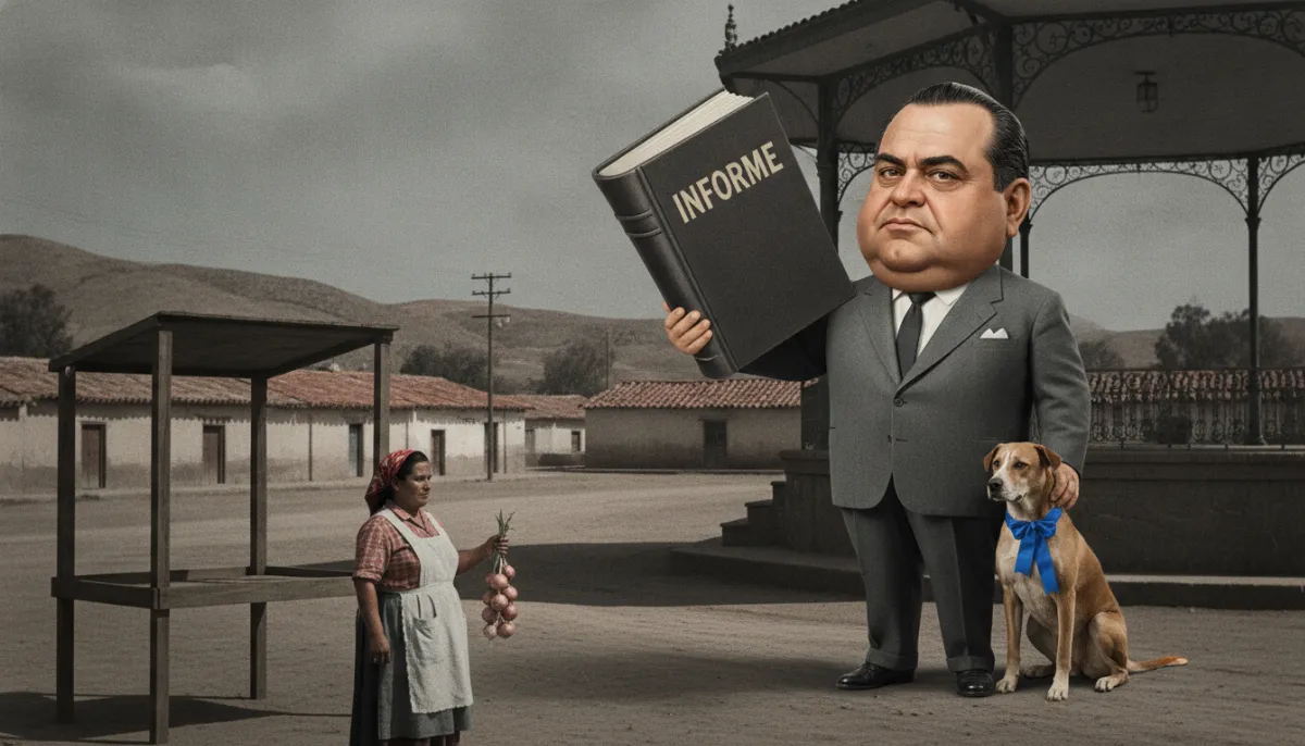 El país va tan bien que hasta el perro de Samalayuca ya está en su casa