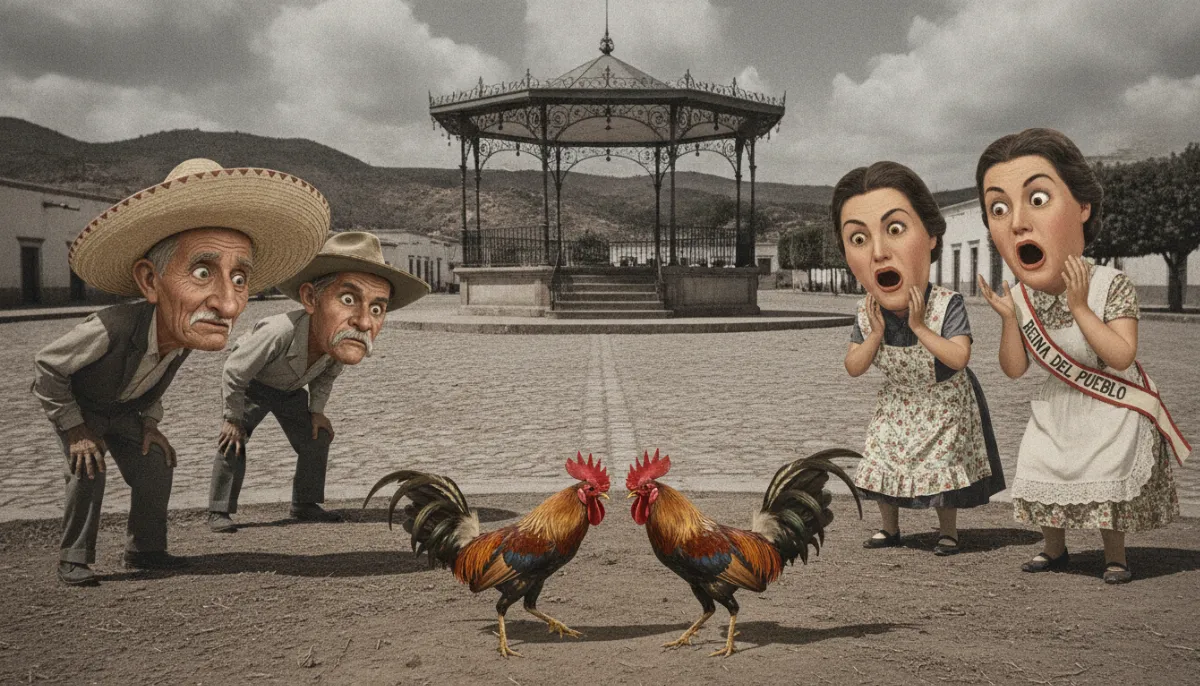 La democracia que sí funciona: en Huamuxtitlán manda un gallo