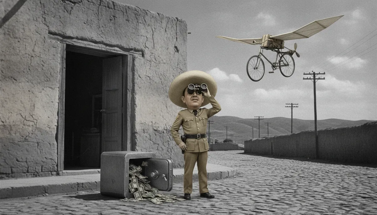 El cajero de la Solidaridad ya es reincidente; que le manden el dron a saludarlo