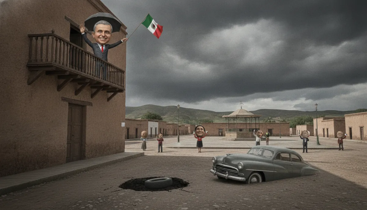 Patria, drones y socavones: manual chihuahuense para dar el Grito sin caerse en un hoyo