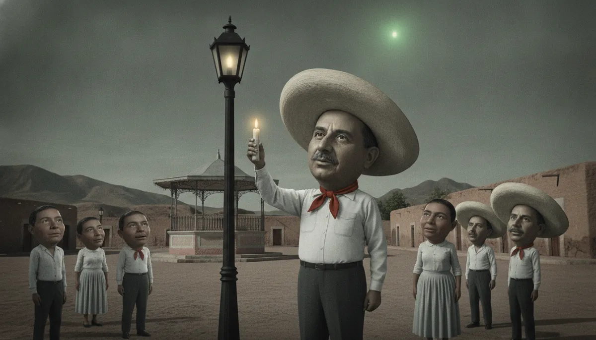 Viva México, mientras aguante la luz