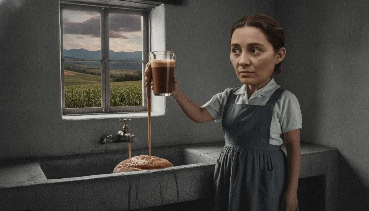 El agua sabe a champurrado y nadie pidió ese sabor