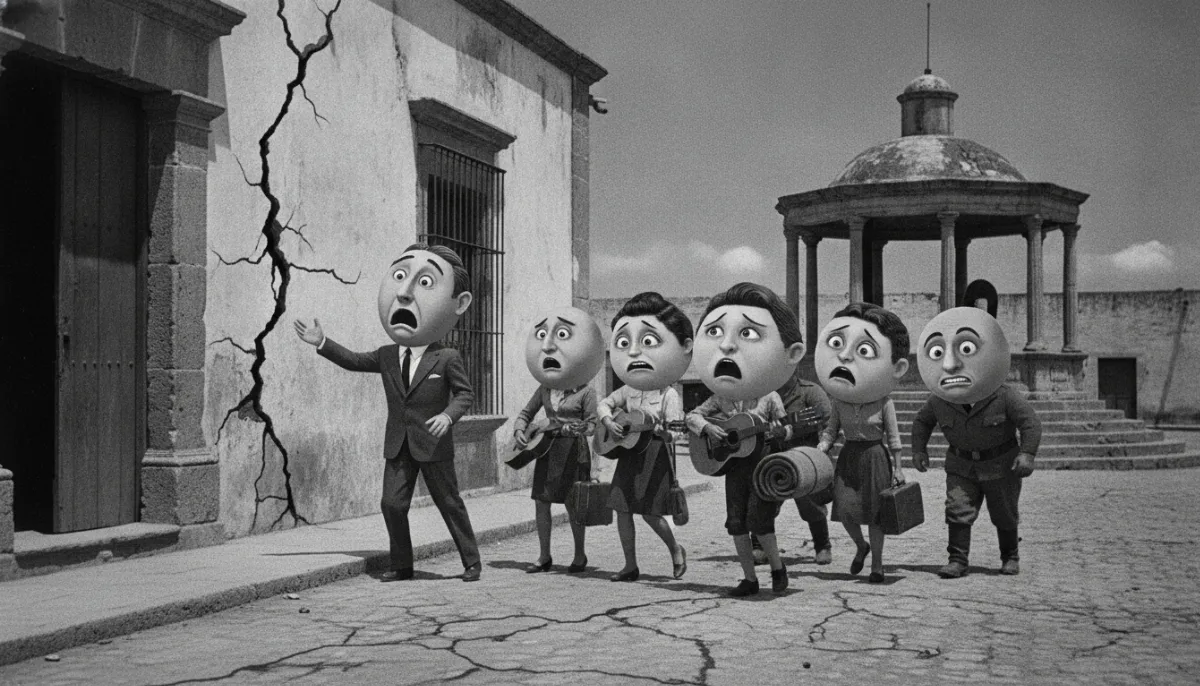El milagro de Morelia: un predio que se derrumba justo cuando conviene