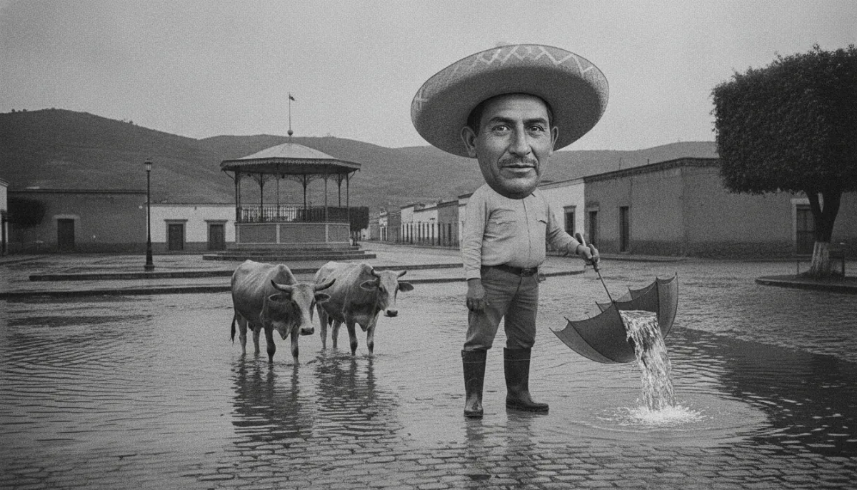Diluvio, vacas fantasma y el fino arte de aclarar que no es fracking