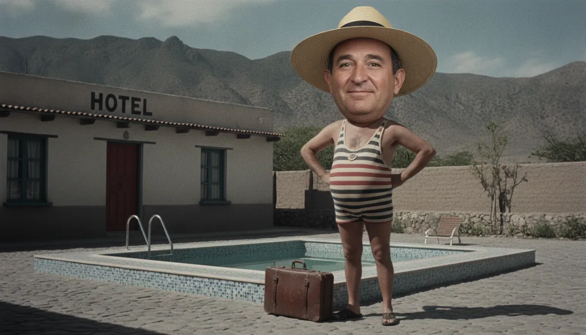 Vacaciones sin salir de Juárez: la alberca del hotel como destino de ensueño