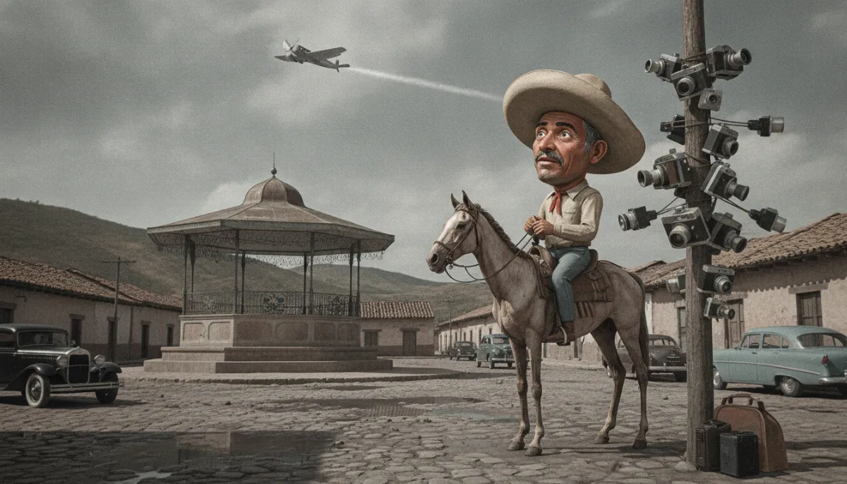 Chihuahua a caballo, en la nube y con el vuelo cancelado