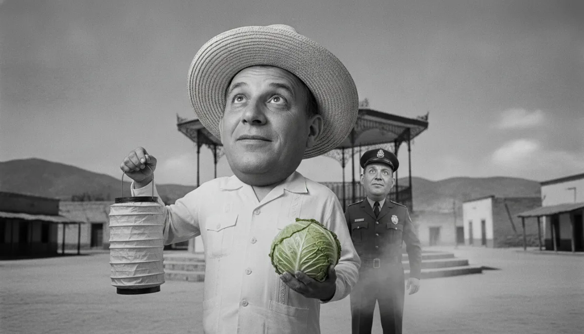 Globos que suben, lechugas que bajan y policías que ya nomás no sabemos si existen