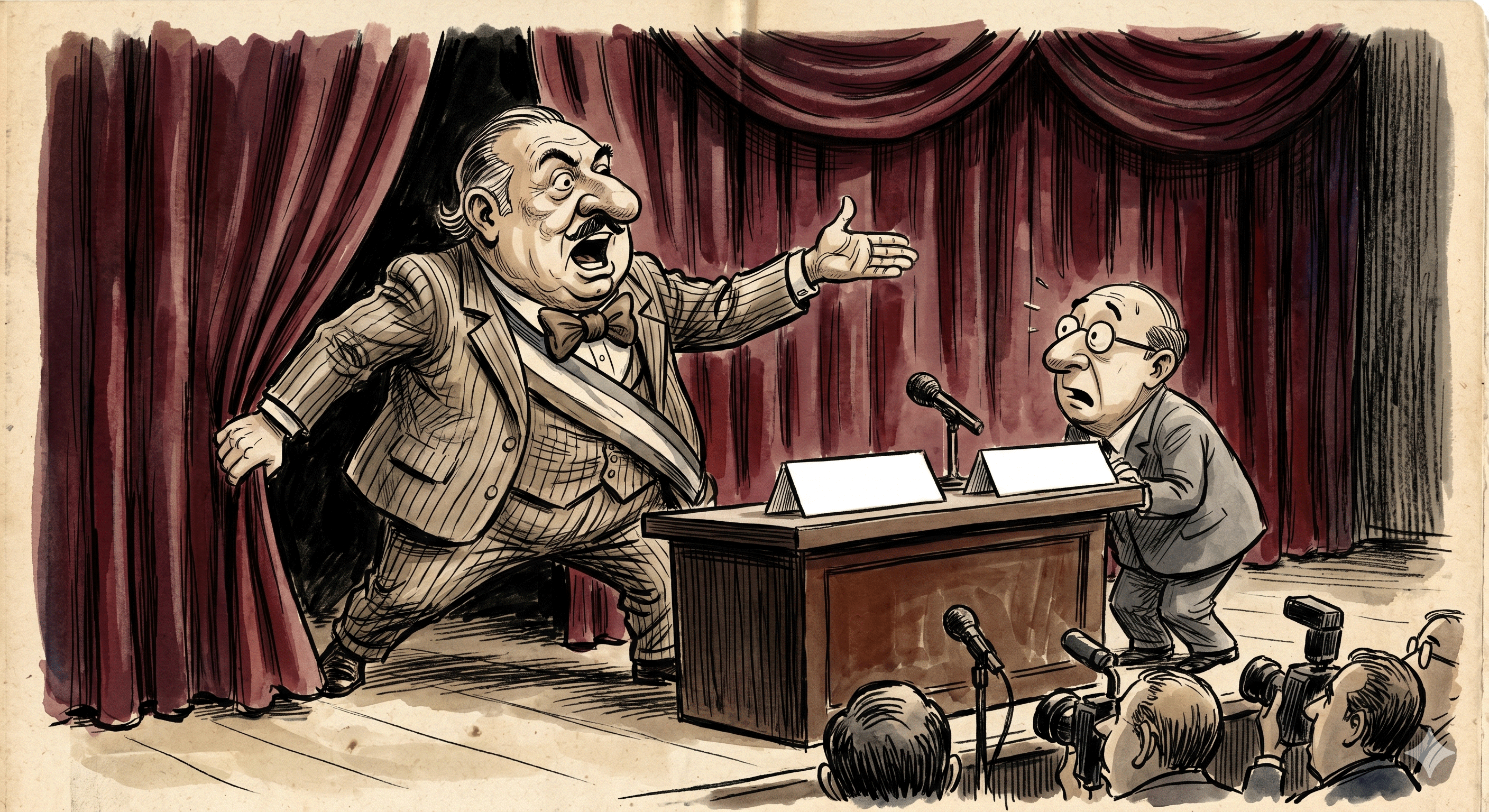 El arte de reaparecer en la conferencia de tu tocayo y llamarlo 'unidad'